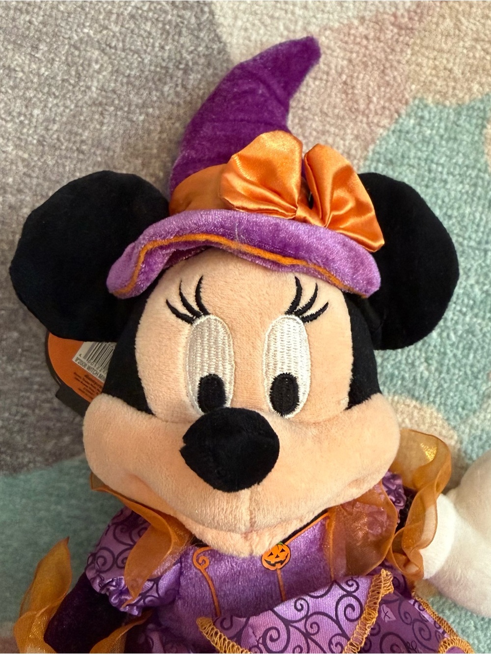 Vintage Walt Disney World 2008 Happy Halloween Minnie Mouse Plush - Picture 3 of 10